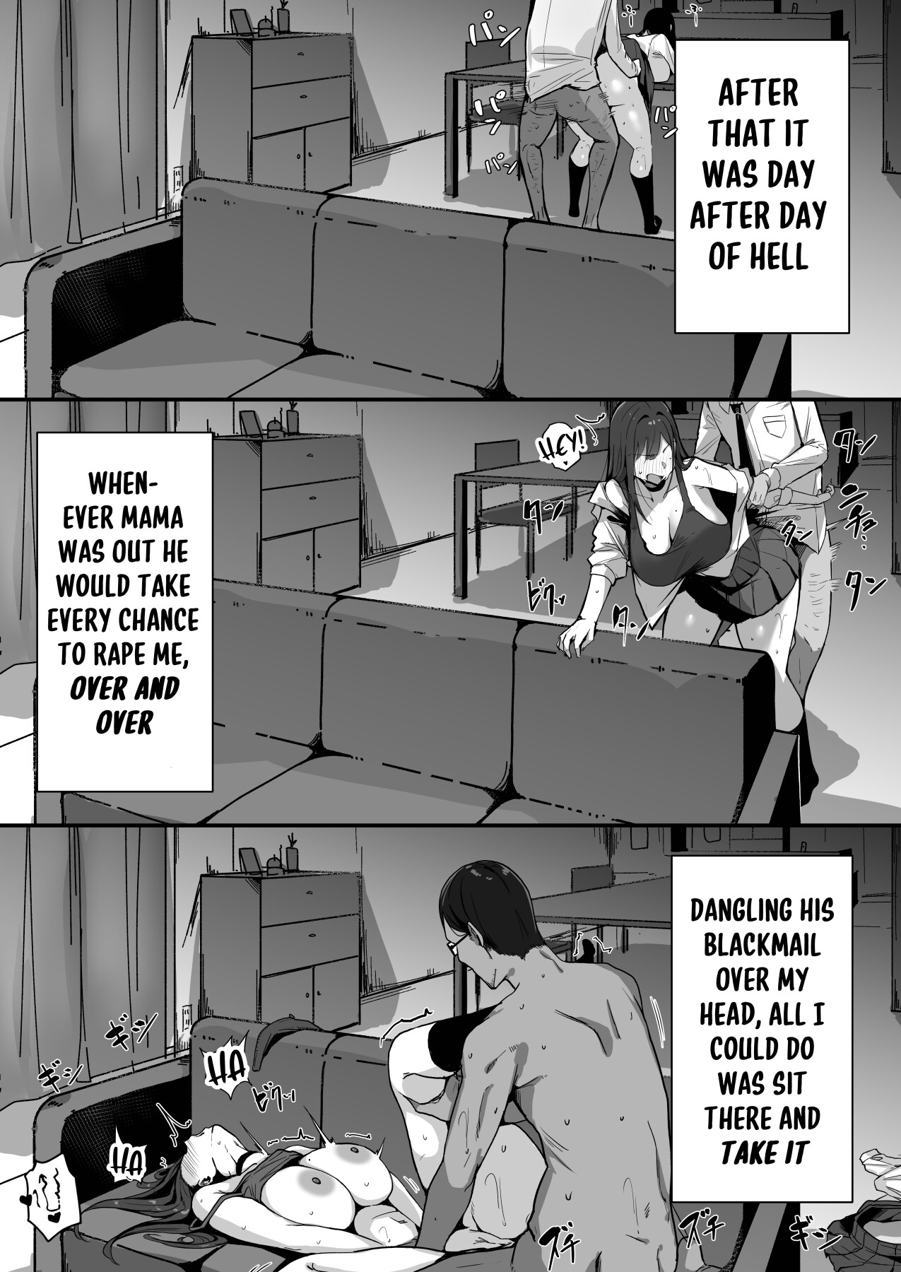 Hentai Manga Comic-My Mom's New Husband is My Sugar Daddy-Read-65